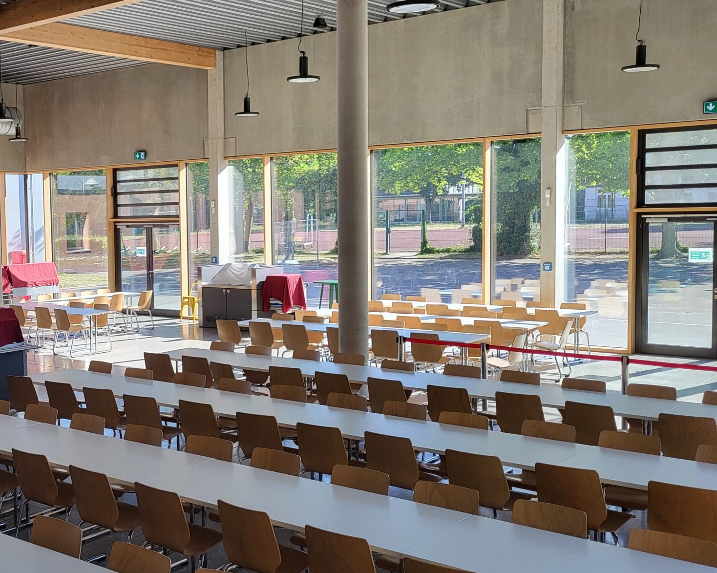 Gesamtschule: Speisesaal geschlossen